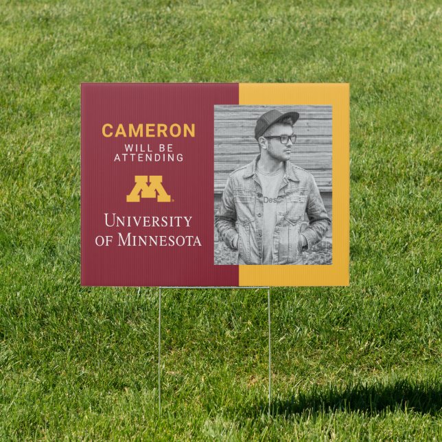Future University of Minnesota Graduate Sign (Insitu)