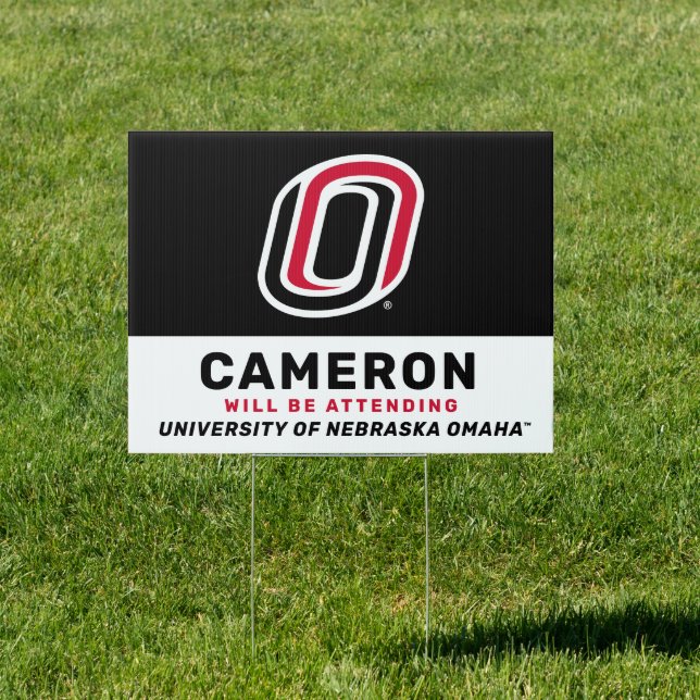 Future UNO Mavericks Graduate Sign (Insitu)