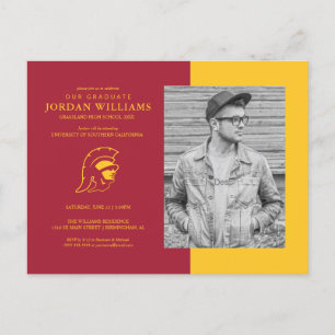 Future USC Graduate Announcement Postcard