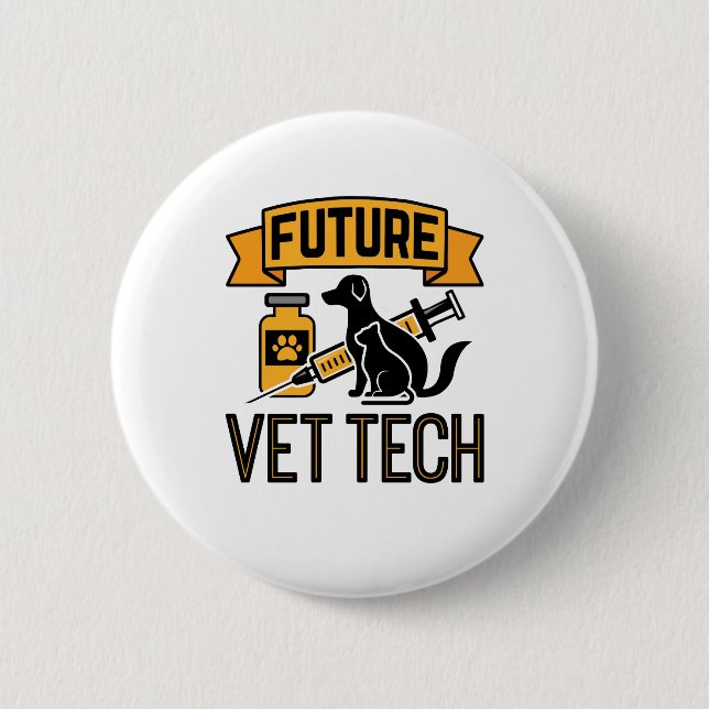 Future Vet Tech Button (Front)