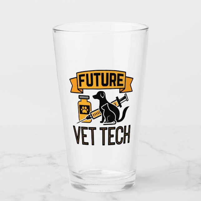 Future Vet Tech Glass (Front)