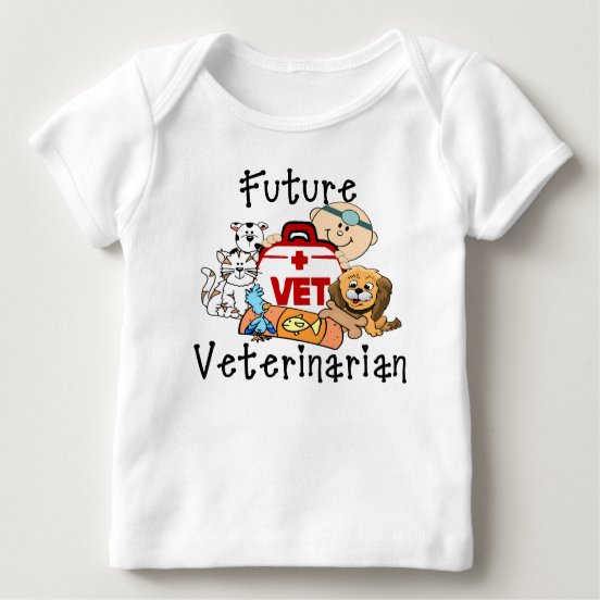 Veterinarian Baby Tops & T-Shirts | Zazzle