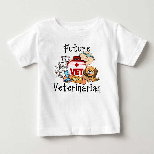 Future Veterinarian Baby T-Shirt (Front)