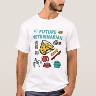 Future Veterinarian Boy Girl Veterinary Assistant T-Shirt