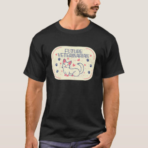 Future Veterinarian Cool Veterinarian Costume Desi T-Shirt