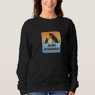 Future Veterinarian - Fun Vet Student Premium Sweatshirt