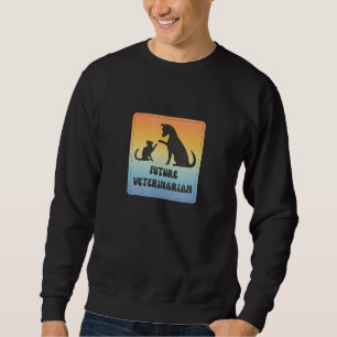 Future Veterinarian Fun Vet Student Sweatshirt