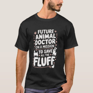 Future Veterinarian Future Vet Veterinary Costume T-Shirt