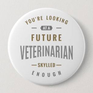 Future Veterinarian Gift ideas Button