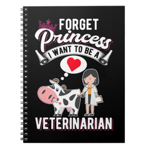 Future Veterinarian Girl Animal Doctor Notebook