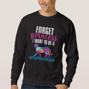 Future Veterinarian Girls Women Animal Doctor Vet Sweatshirt