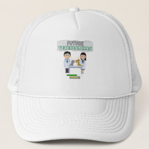 Future Veterinarian Loading – Vet Student Design Trucker Hat