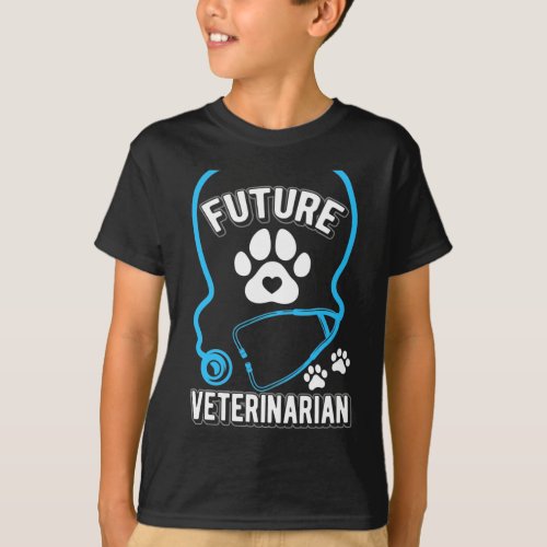 Future Veterinarian Stethoscope Funny T_Shirt