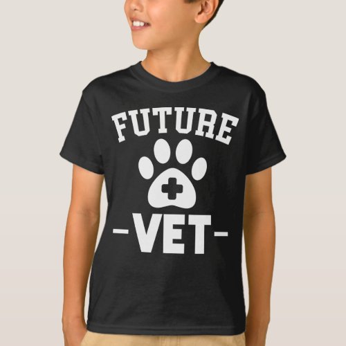 Future Veterinarian Student Animal Rescuer T_Shirt