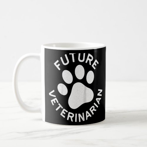Future Veterinarian Student Doctor Animal  Raglan  Coffee Mug