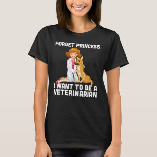 Future Veterinarian Women Girls Doctor To Be Vet A T-Shirt