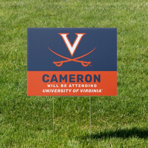 Future Virginia Cavalier Grad Sign