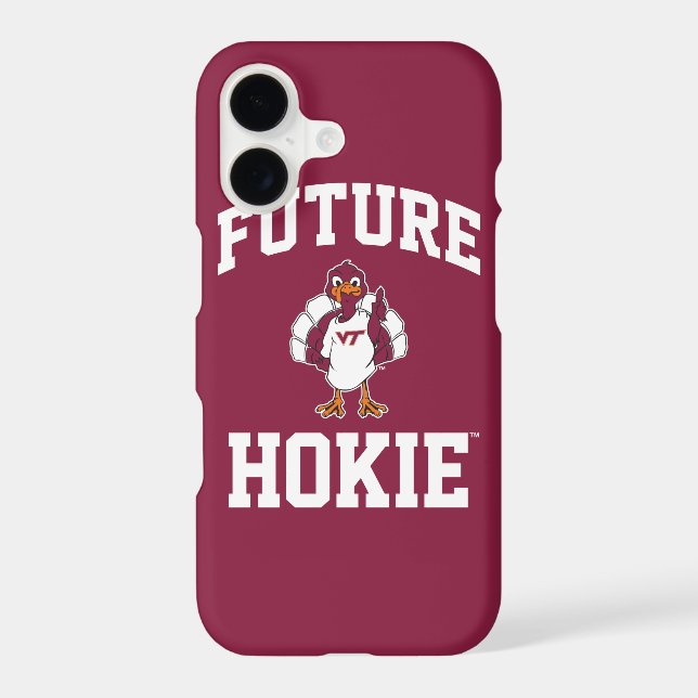 Future Virginia Tech Hokie Iphone Case (Back)