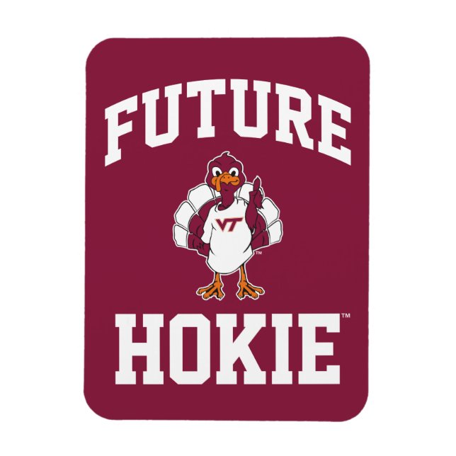 Future Virginia Tech Hokie Magnet (Vertical)