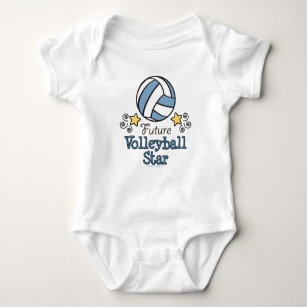 Future Volleyball Star Baby One Piece Baby Bodysuit