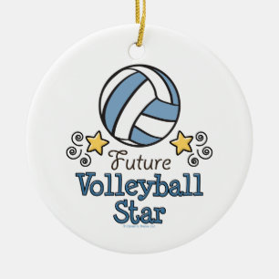 Future Volleyball Star Ornament