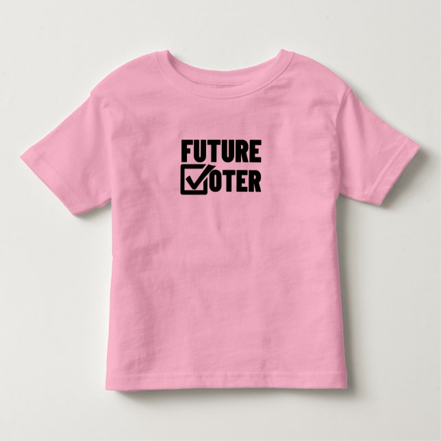 FUTURE VOTER TODDLER T-SHIRT (Front)