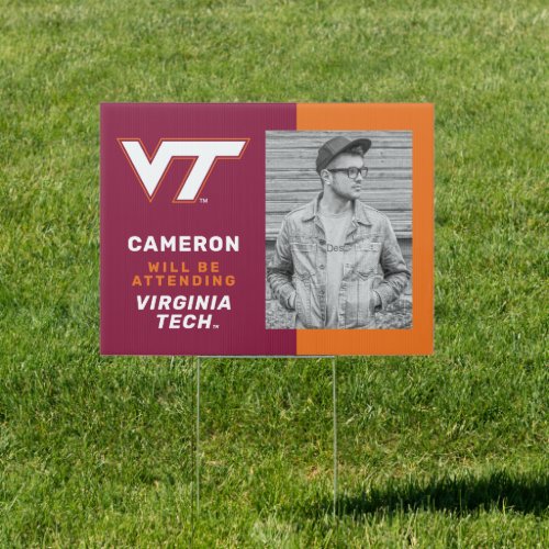 Future VT Virginia Tech Graduate _ Photo Sign