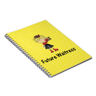 future waitress notebook