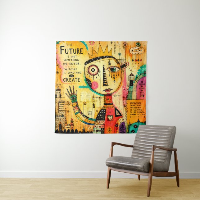 Future - Wall Art  Tapestry (In Situ)