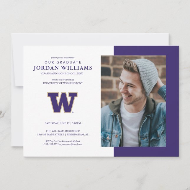 Future Washington Graduate Announcement (Front)