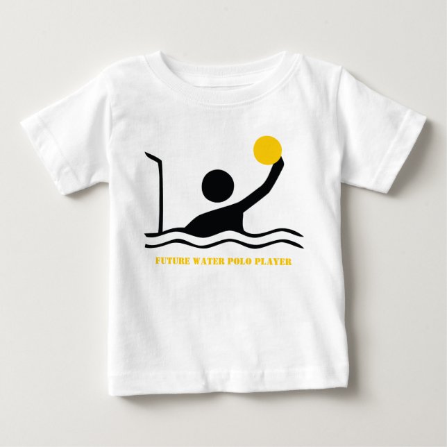 Future water polo player silhouette infant t-shirt (Front)