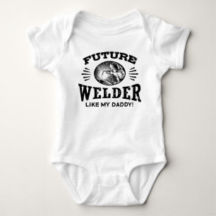 Future Welder Like My Daddy Baby Bodysuit