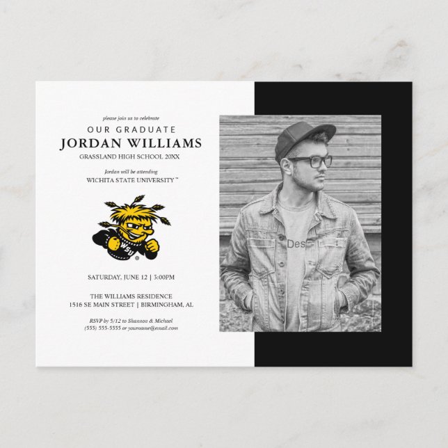 Future Wichita State Graduate Announcement Postcard (Front)