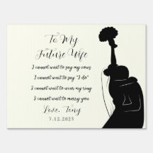 Future Wife Cannot Wait to Marry You Engagement Si