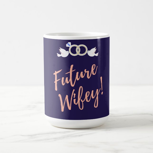 Future Wifey Love Birds   Coffee Mug (Center)