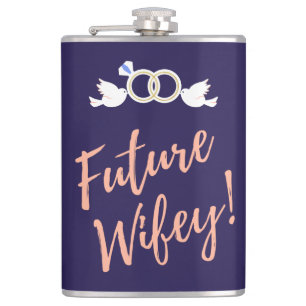 Future Wifey Love Birds Flask