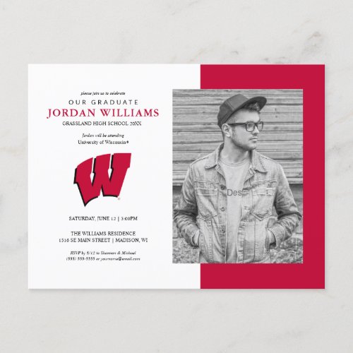 Future Wisconsin Badger Grad Announcement