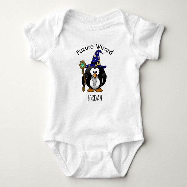 Future Wizard Baby Bodysuit (Front)