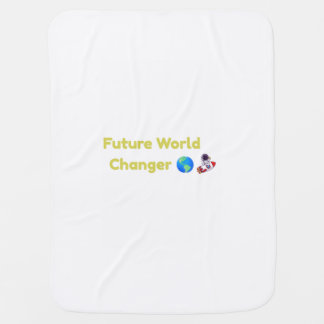 Future World Changer Kids Throw baby Blanket