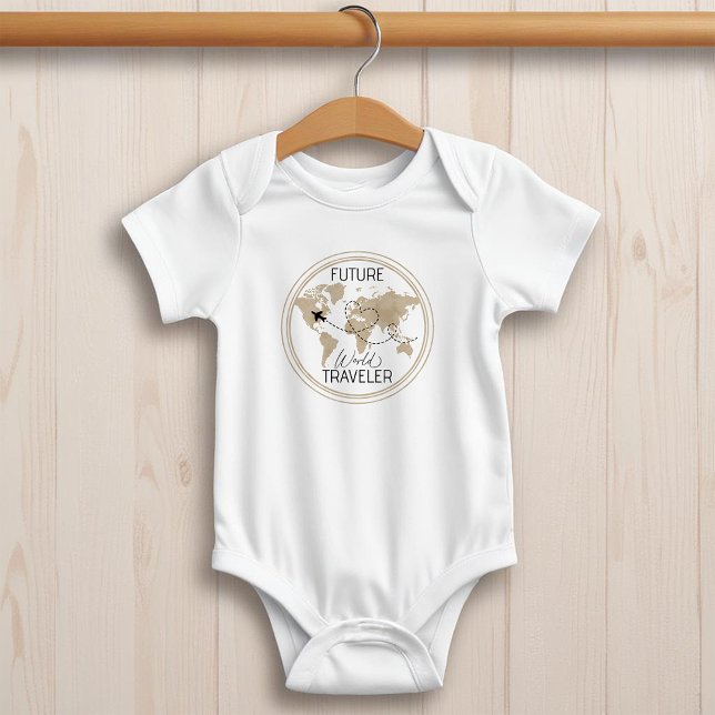 Future World Traveler Baby Bodysuit (Future World Traveler Baby Bodysuit)