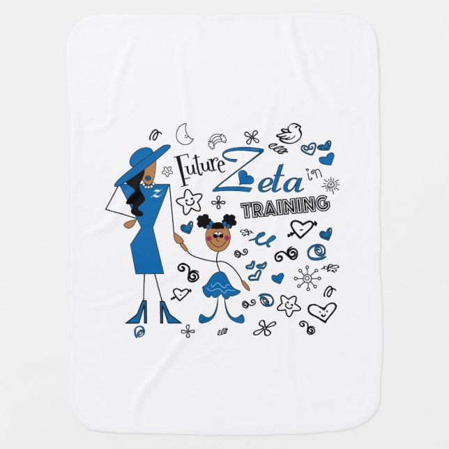 Future Zeta in Training Zeta Phi Beta, Blanket (Front)
