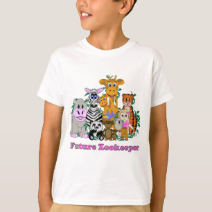 Future Zookeeper Girl T-Shirt