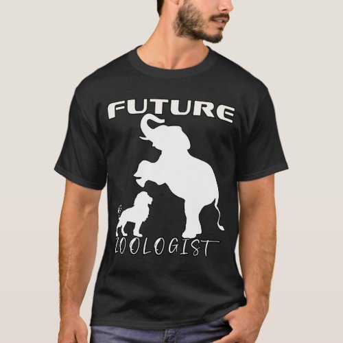 Future Zoologist Cute Zoology Students Funny Zoo T_Shirt
