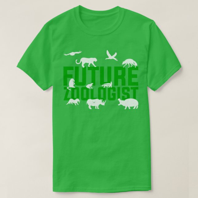 Future Zoologist  T-Shirt (Design Front)