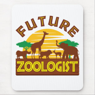 Future Zoologist Zoo Animals Wildlife Biologist Mouse Pad