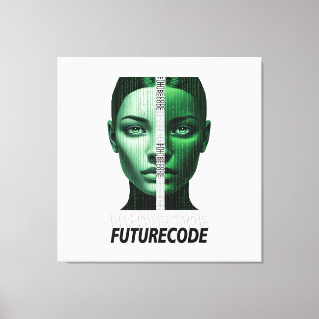 FUTURECODE  CANVAS PRINT (Front)