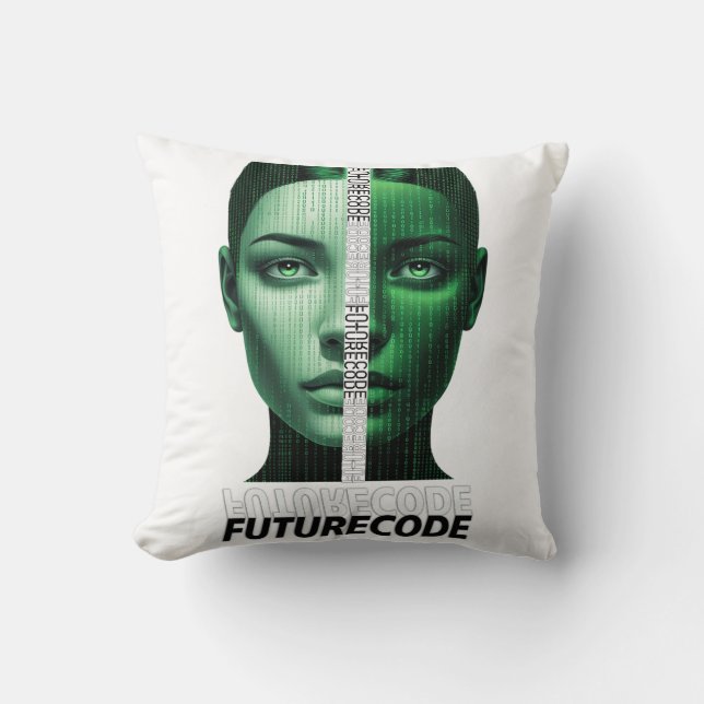 FUTURECODE  THROW PILLOW (Front)