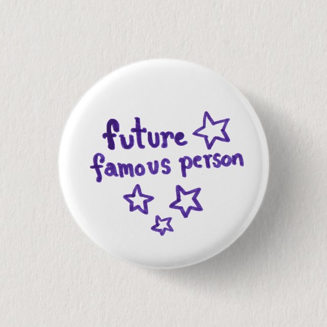 FutureFamous Button (Front)