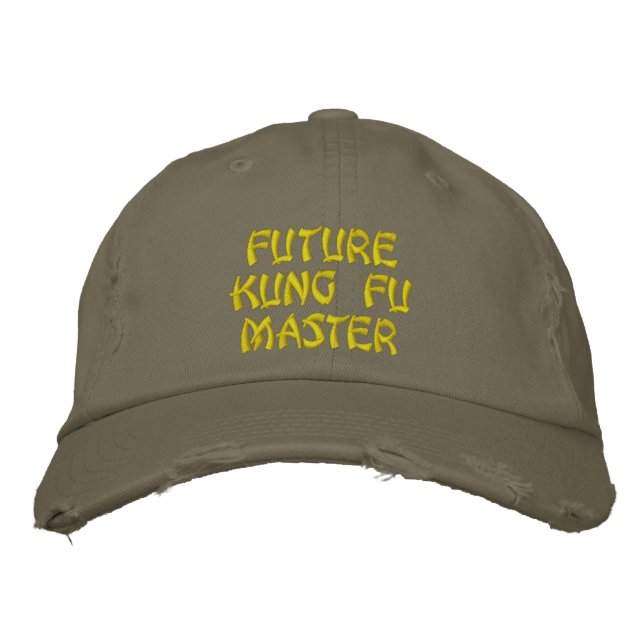 FutureKung FuMaster Embroidered Baseball Hat (Front)