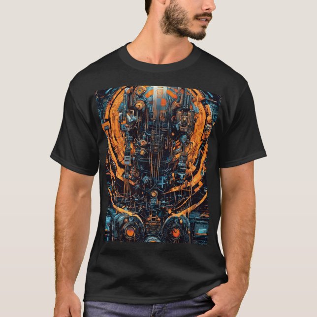 Futurepunk Machine Core T-Shirt (Front)